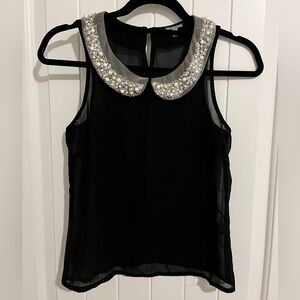 Charlotte Russe women’s sheer blouse. XS.